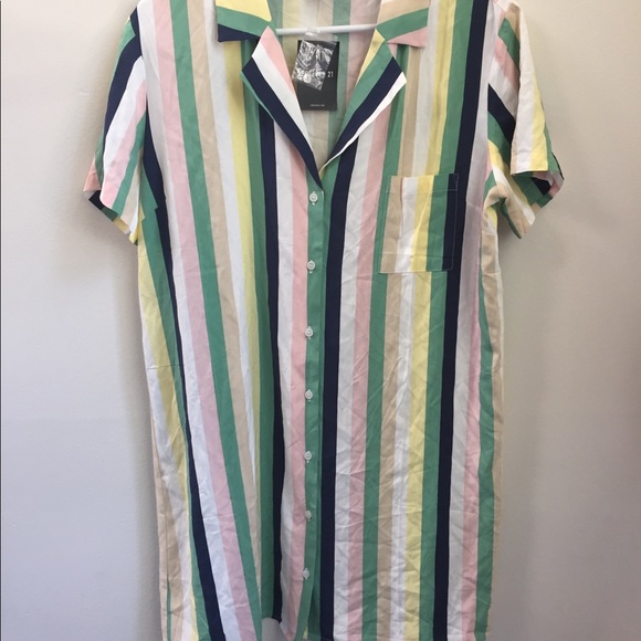 NWT STRIPED DRESS - Picture 2 of 4